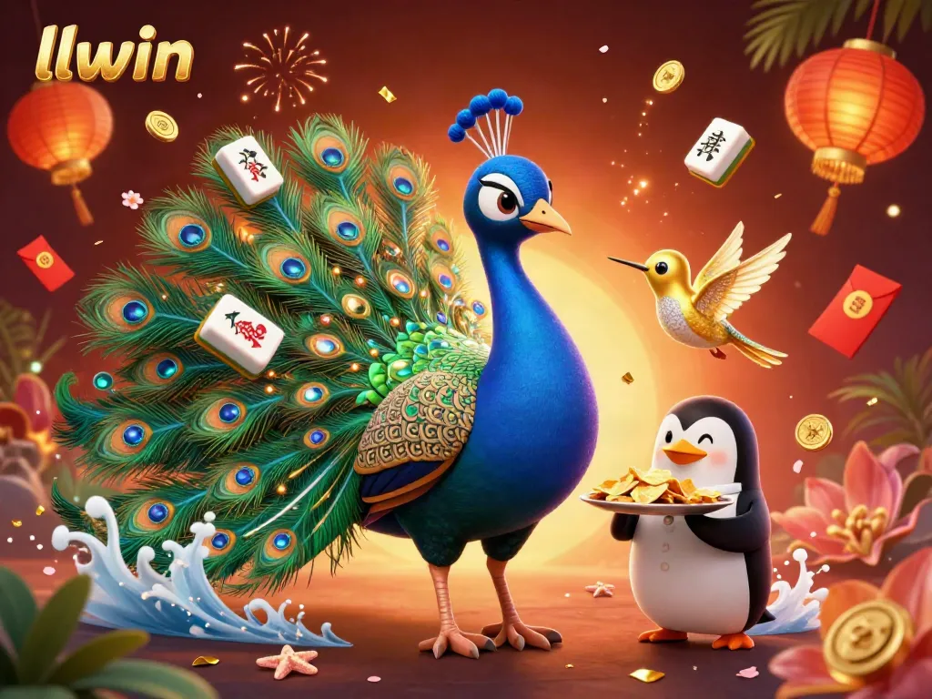 Experience thrilling gaming action at llwin with vibrant casino elements and dynamic characters.