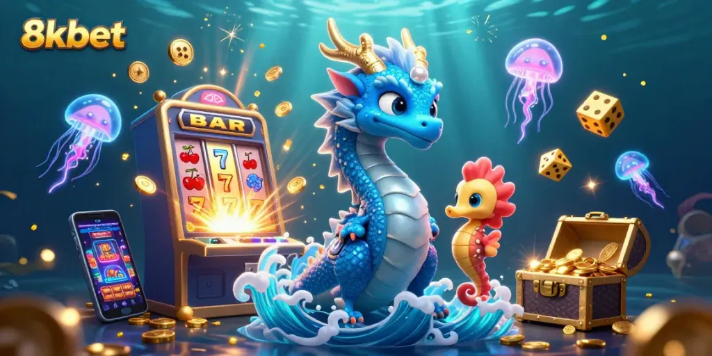 Experience thrilling gaming and vibrant visuals at 8xbet's stunning online casino scene.