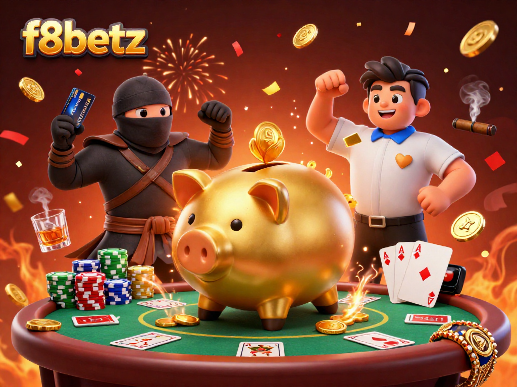 Experience big wins at f8betz with energetic characters and abundant casino vibes.