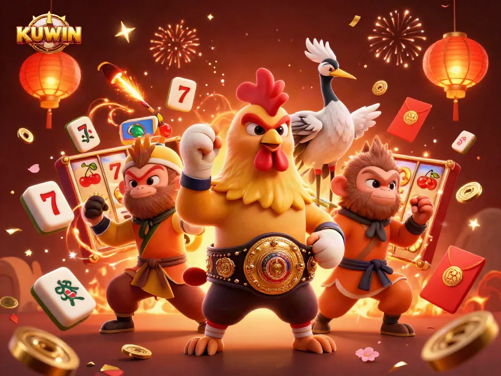 Engage with thrilling KUWIN casino slot games featuring vibrant symbols and dynamic energy.