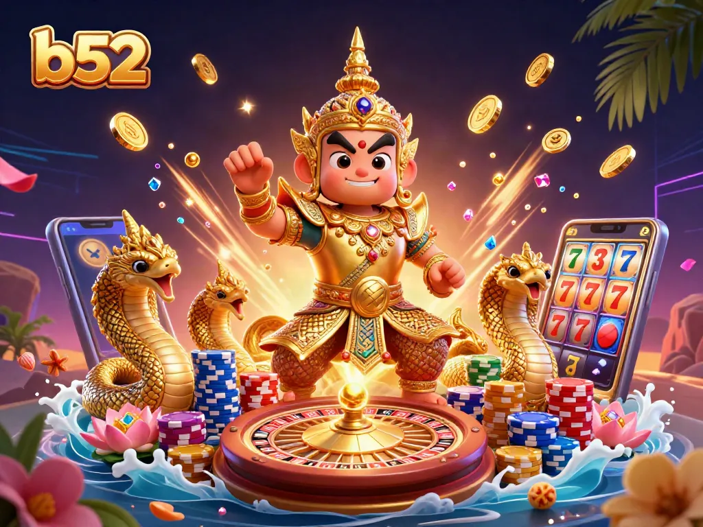 Experience the thrill of b52 casino gaming with vibrant characters and dynamic action.