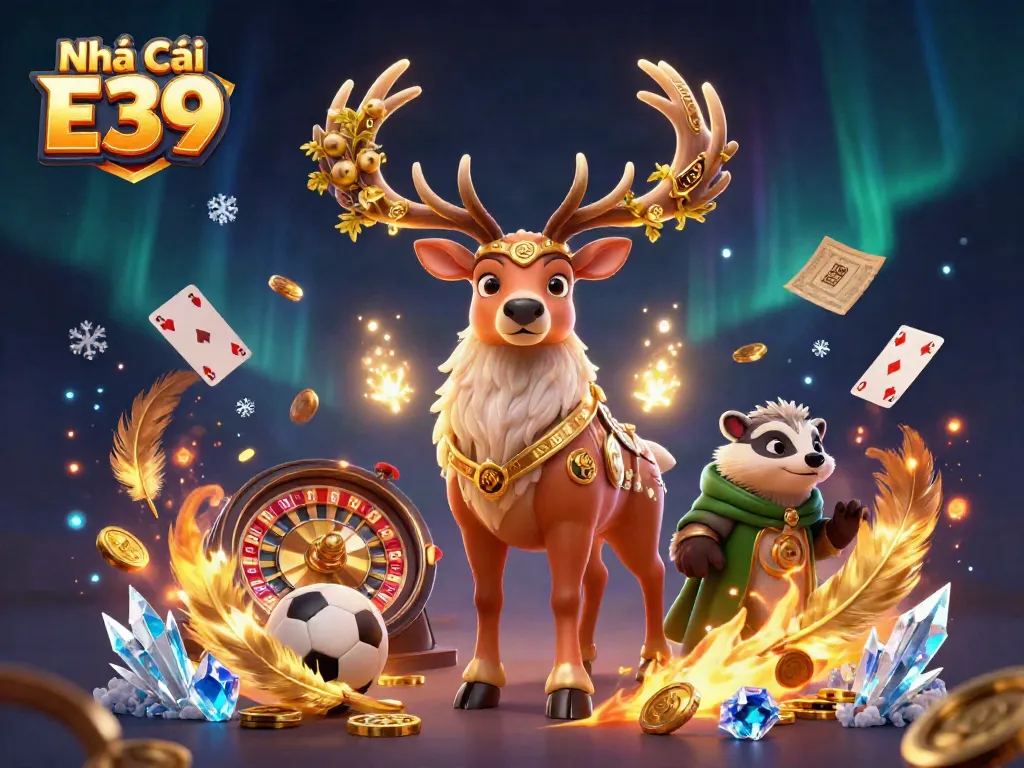 Nhà Cái E39 mang đến hình ảnh hấp dẫn với các trò chơi sống động và không gian đầy màu sắc.