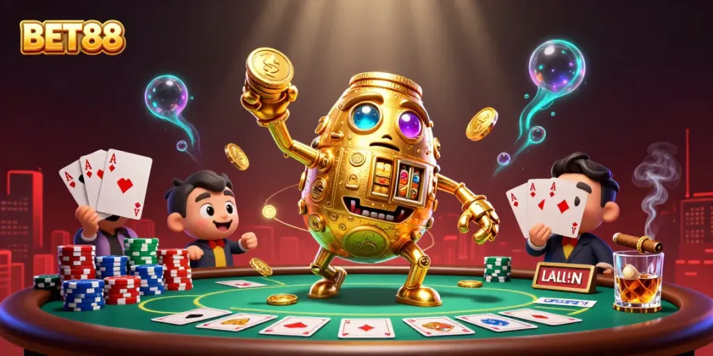 BET88 trải nghiệm trò chơi sòng bạc với dễ dàng và hấp dẫn