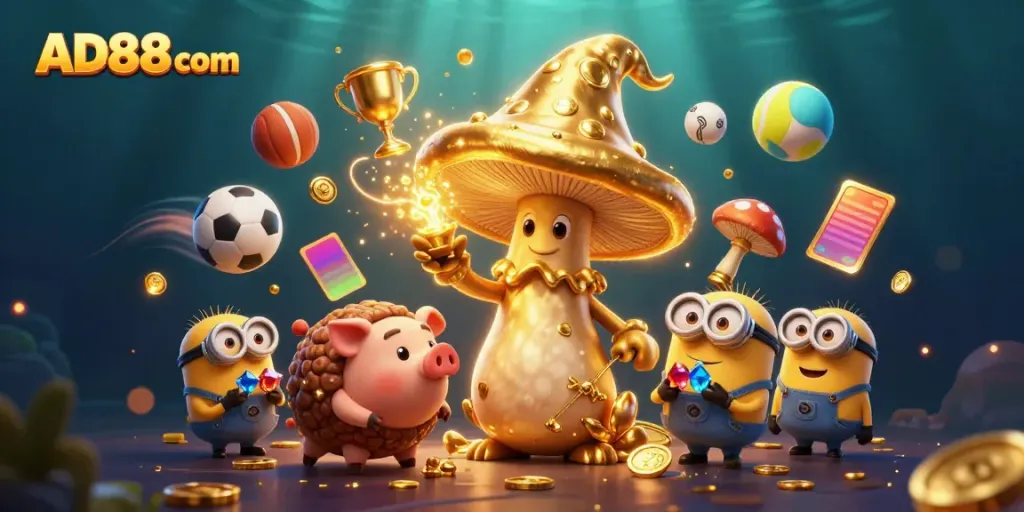 Experience thrilling wins with AD88 com in a magical betting scene filled with excitement.