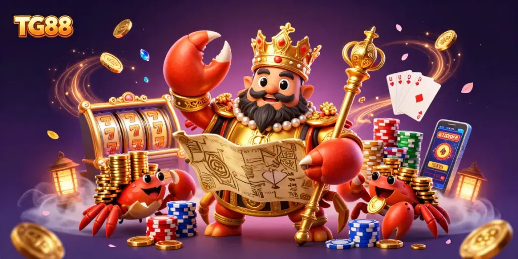 Win big with TG88's colorful slots and vibrant casino gaming atmosphere.