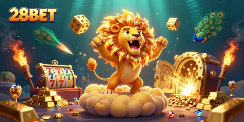 Experience thrilling wins with 28BET's vibrant casino games, featuring slots and dynamic rewards.