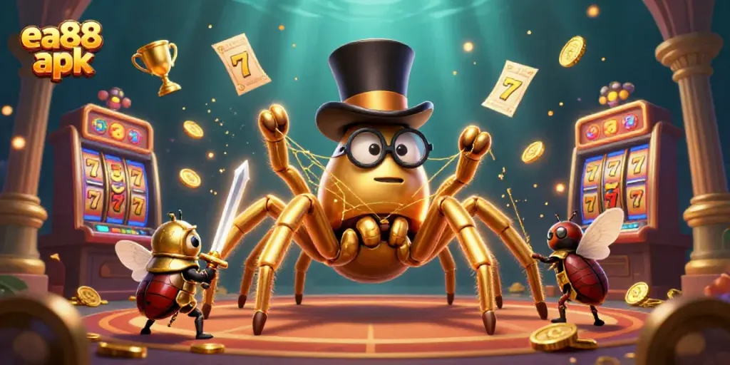 Engage in fun gameplay with the exciting ea88 apk, featuring high-stakes slot machines and vibrant casino graphics.