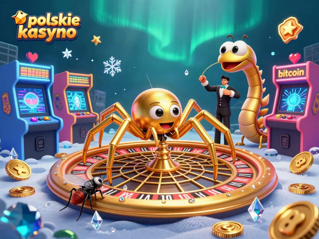Experience the fun of polskie kasyno bitcoin with a creative 3D depiction of games and characters.