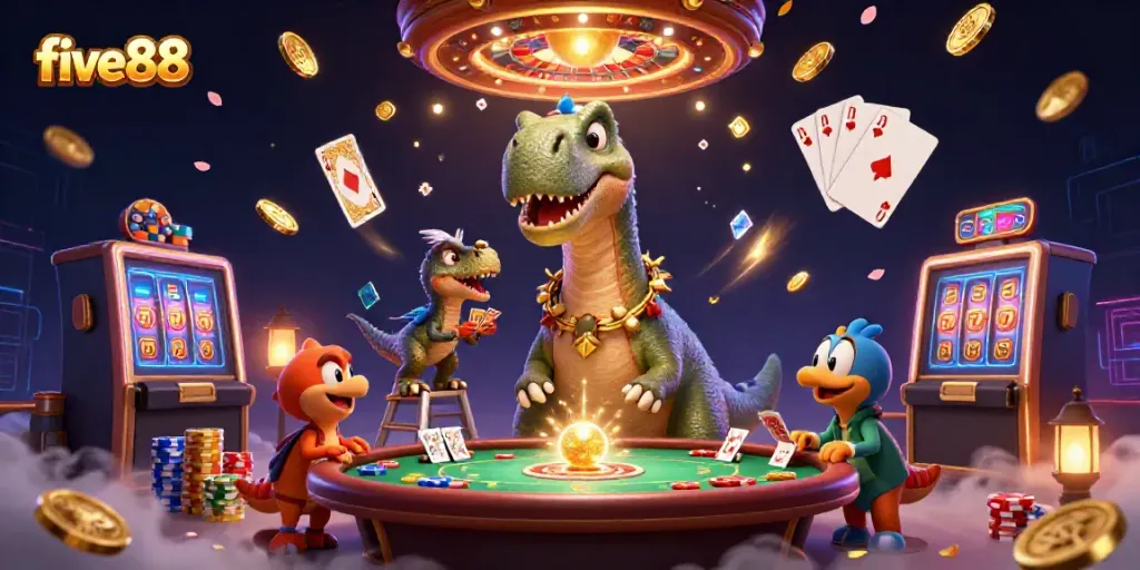 Experience exciting gaming at five88 with dynamic creatures and casino action.