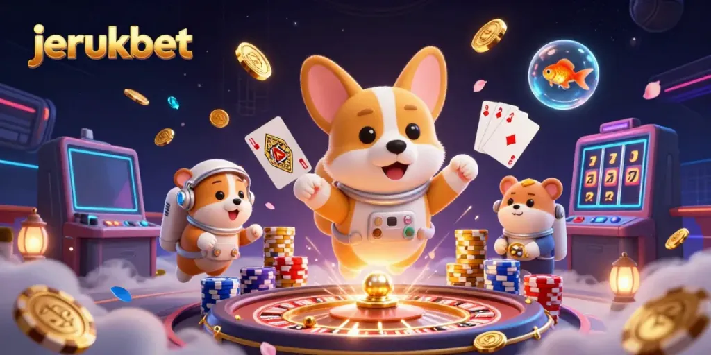 Jerukbet menyajikan berbagai pilihan slot digital dalam suasana kasino luar angkasa.