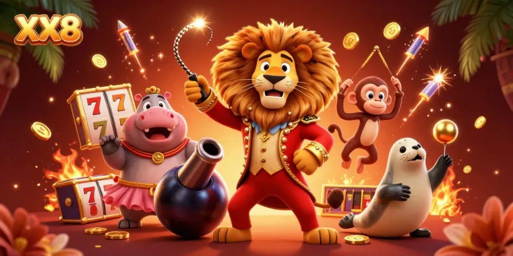 Bet big with XX8 on a vibrant casino adventure featuring enchanting 3D characters.