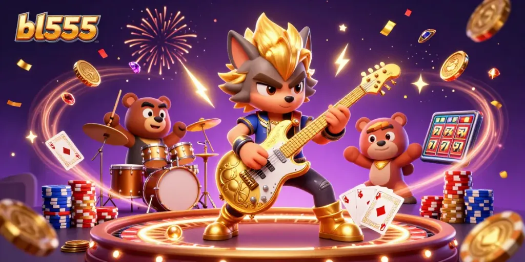 Experience thrilling gameplay at bl555 with 3D characters, slots, and casino action!